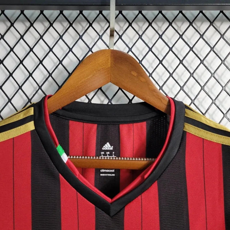 Camisa AC Milan Retrô 2013/14 - Torcedor Masculina - Camisa de Time Oficial - Buyit