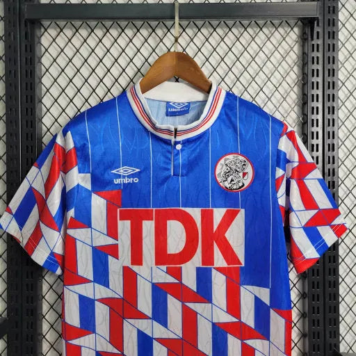 Camisa Ajax Away Retrô 1990 - Torcedor Masculina - Camisa de Time Oficial - Buyit