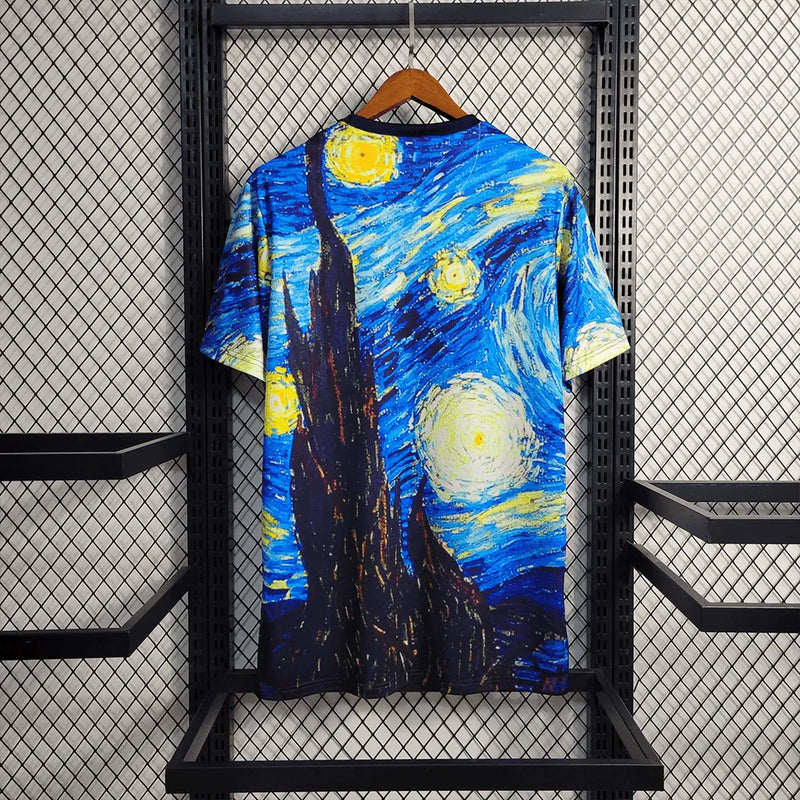 Camisa Ajax Edição Especial 23/24 - Torcedor Masculina Van Gogh - Camisa de Time Oficial - Buyit