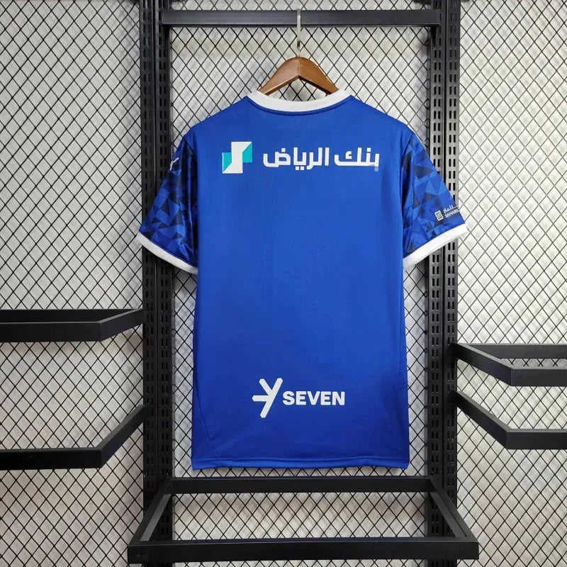 Camisa Al-Hilal Home 24/25 - Torcedor Masculina Azul + Neymar 10 - Camisa de Time Oficial - Buyit