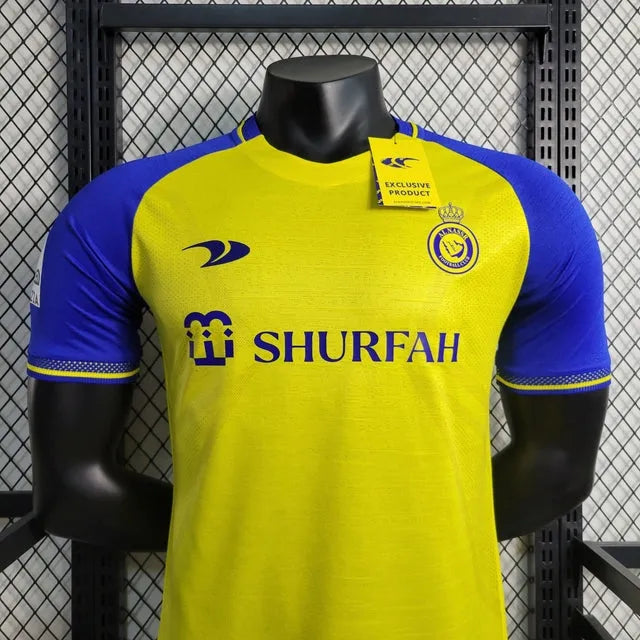 Camisa Al-Nassr Home 22/23 - Jogador Masculina - Camisa de Time Oficial - Buyit