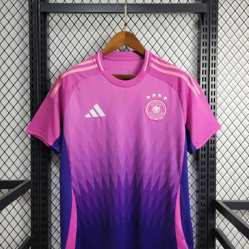 Camisa Alemanha Away 24/25 - Torcedor Masculina Rosa e Roxa - Camisa de Time Oficial - Buyit