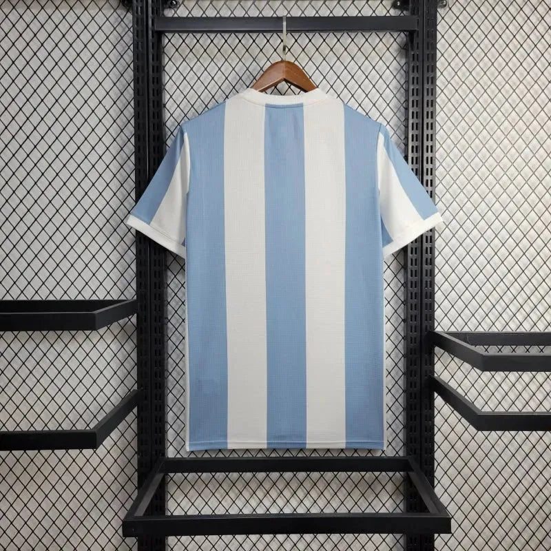 Camisa Argentina 50 Anos Edição Comemorativa 24/25 - Torcedor Masculina Azul - Camisa de Time Oficial - Buyit