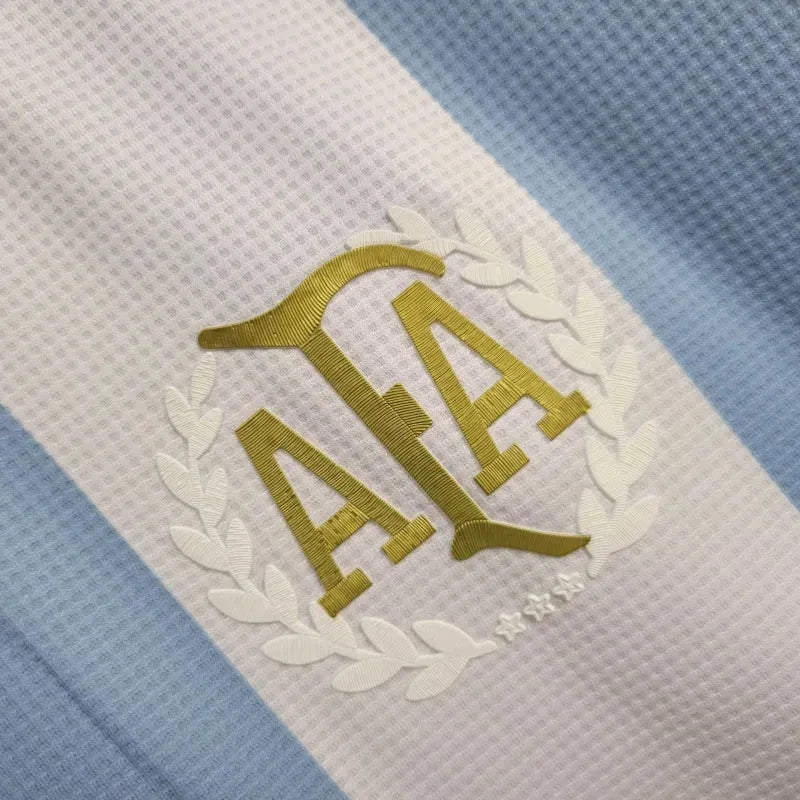 Camisa Argentina 50 Anos Edição Comemorativa 24/25 - Torcedor Masculina Azul - Camisa de Time Oficial - Buyit