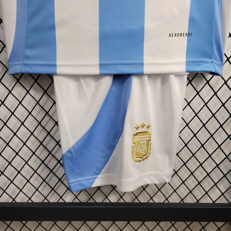 Camisa Argentina Home 24/25 - Torcedor Infantil - Camisa de Time Oficial - Buyit