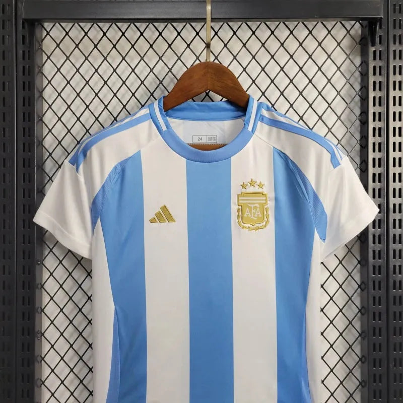 Camisa Argentina Home 24/25 - Torcedor Infantil - Camisa de Time Oficial - Buyit