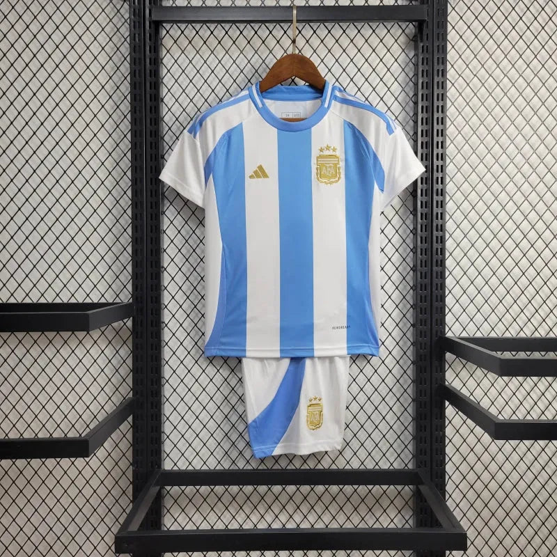 Camisa Argentina Home 24/25 - Torcedor Infantil - Camisa de Time Oficial - Buyit