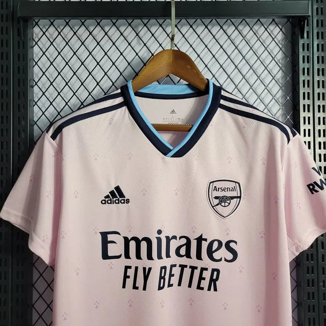 Camisa Arsenal Away 22/23 - Torcedor Masculina Rosa - Camisa de Time Oficial - Buyit