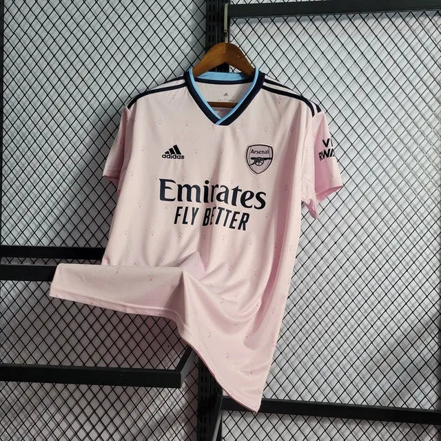 Camisa Arsenal Away 22/23 - Torcedor Masculina Rosa - Camisa de Time Oficial - Buyit