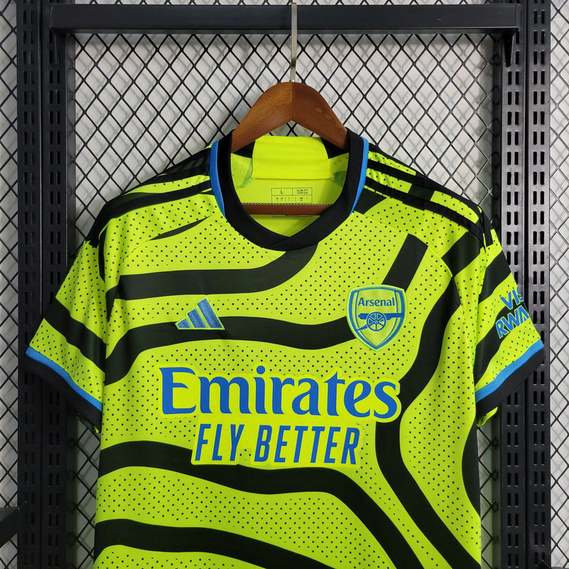 Camisa Arsenal Away 23/24 - Torcedor Masculina Amarela - Camisa de Time Oficial - Buyit