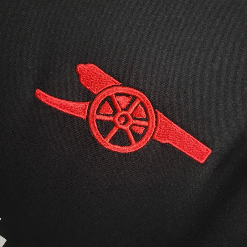 Camisa Arsenal Away 24/25 - Trocedor Masculina Preta - Camisa de Time Oficial - Buyit