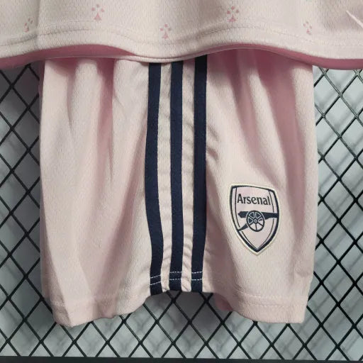 Camisa Arsenal Away II 22/23 - Torcedor Infantil Rosa - Camisa de Time Oficial - Buyit