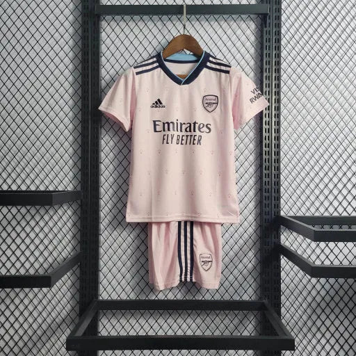 Camisa Arsenal Away II 22/23 - Torcedor Infantil Rosa - Camisa de Time Oficial - Buyit