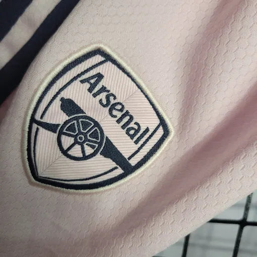 Camisa Arsenal Away II 22/23 - Torcedor Infantil Rosa - Camisa de Time Oficial - Buyit