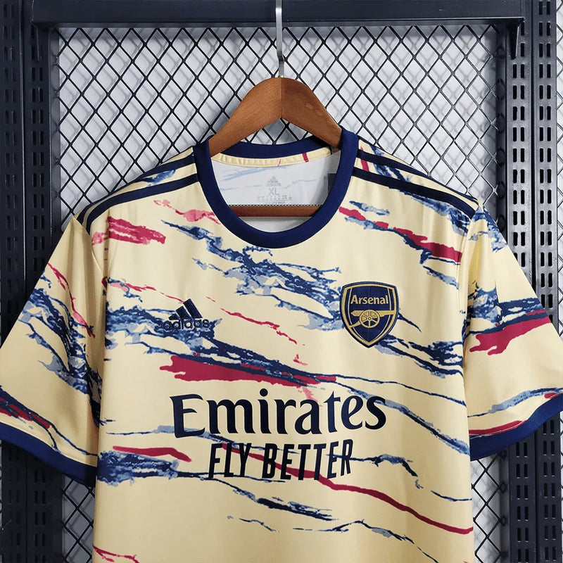 Camisa Arsenal III 23/24 - Torcedor Masculina Bege - Camisa de Time Oficial - Buyit