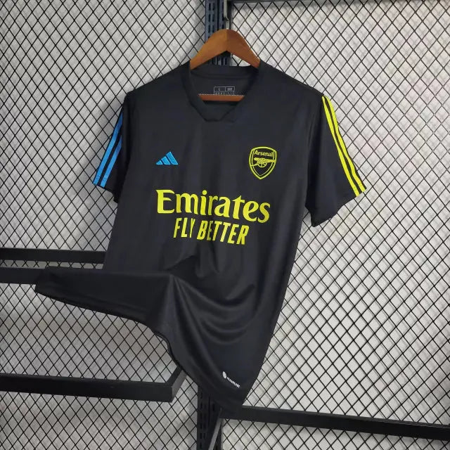 Camisa Arsenal Treino 23/24 - Torcedor Masculina Preta - Camisa de Time Oficial - Buyit