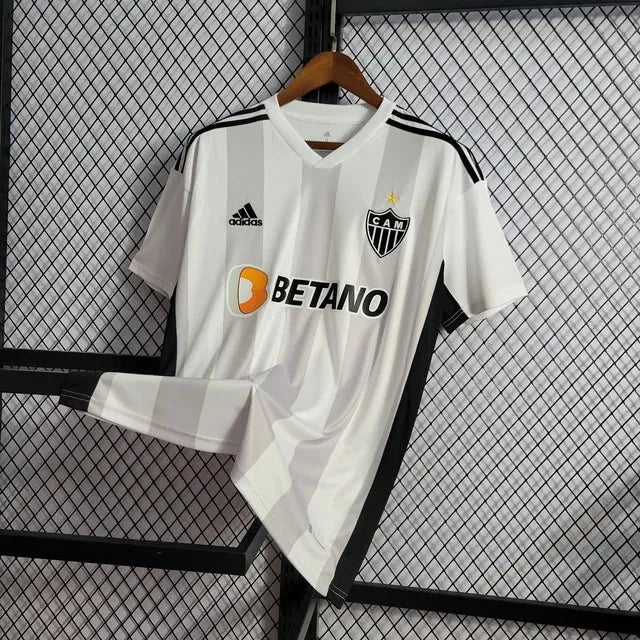 Camisa Atlético Mineiro Away 22/23 - Torcedor Masculina Branca - Camisa de Time Oficial - Buyit