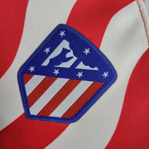 Camisa Atlético de Madrid Home 22/23 - Torcedor Infantil - Camisa de Time Oficial - Buyit