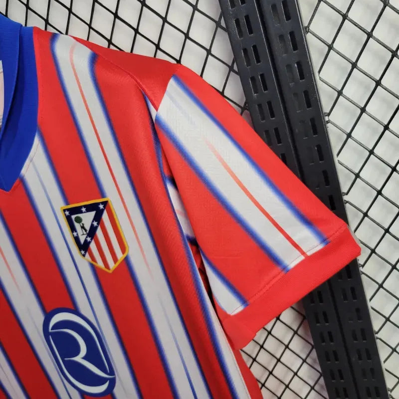 Camisa Atlético de Madrid Home 24/25 - Torcedor Masculina - Camisa de Time Oficial - Buyit