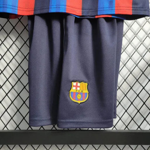 Camisa Barcelona Home 22/23 - Torcedor Infantil - Camisa de Time Oficial - Buyit