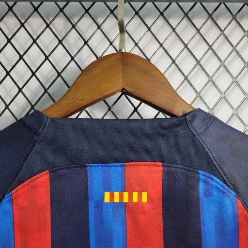 Camisa Barcelona Home 22/23 - Torcedor Infantil - Camisa de Time Oficial - Buyit