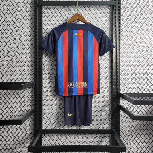 Camisa Barcelona Home 22/23 - Torcedor Infantil - Camisa de Time Oficial - Buyit