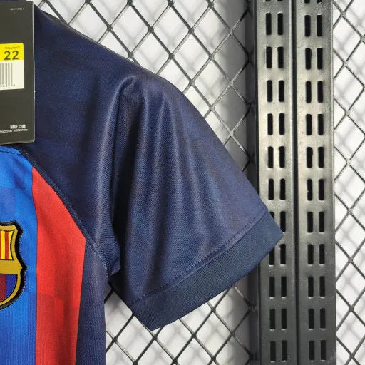 Camisa Barcelona Home 22/23 - Torcedor Infantil - Camisa de Time Oficial - Buyit