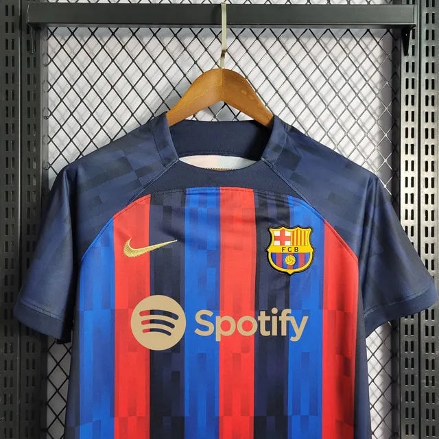 Camisa Barcelona Home 22/23 - Torcedor Masculina - Camisa de Time Oficial - Buyit