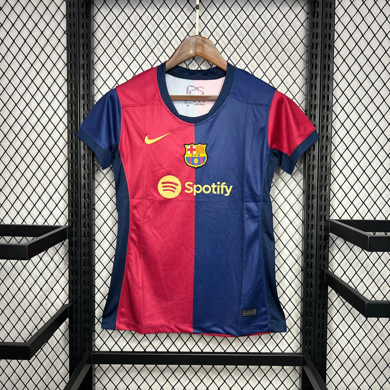 Camisa Barcelona Home 24/25- Torcedor Feminina - Camisa de Time Oficial - Buyit