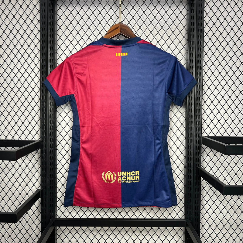 Camisa Barcelona Home 24/25- Torcedor Feminina - Camisa de Time Oficial - Buyit