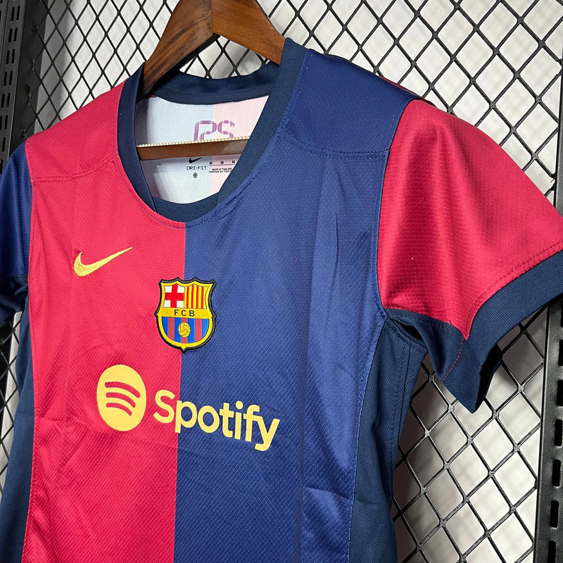 Camisa Barcelona Home 24/25- Torcedor Feminina - Camisa de Time Oficial - Buyit