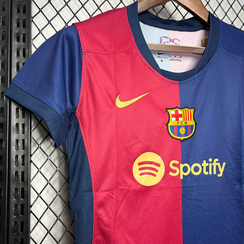 Camisa Barcelona Home 24/25- Torcedor Feminina - Camisa de Time Oficial - Buyit