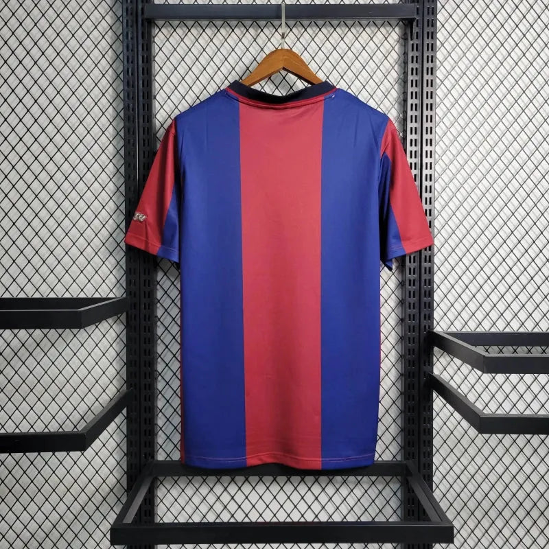 Camisa Barcelona Home Retrô 1998/99 - Torcedor Masculina - Camisa de Time Oficial - Buyit