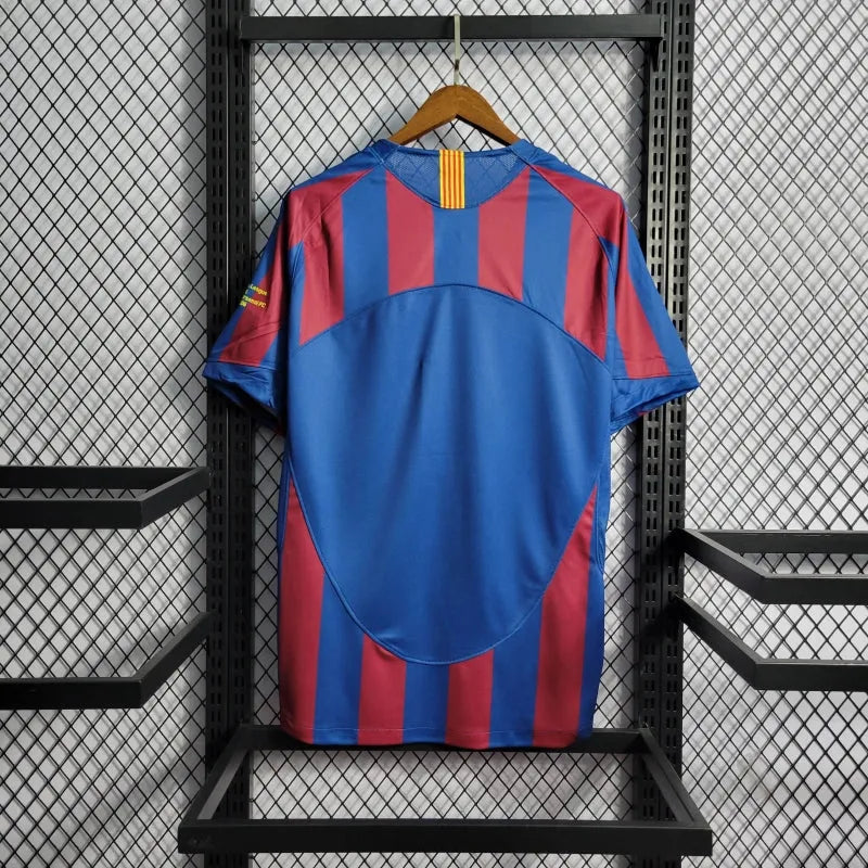 Camisa Barcelona Home Retrô 2006 - Torcedor Masculina - Camisa de Time Oficial - Buyit