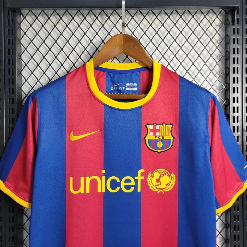 Camisa Barcelona Home Retrô 2010/11 - Torcedor Masculina - Camisa de Time Oficial - Buyit