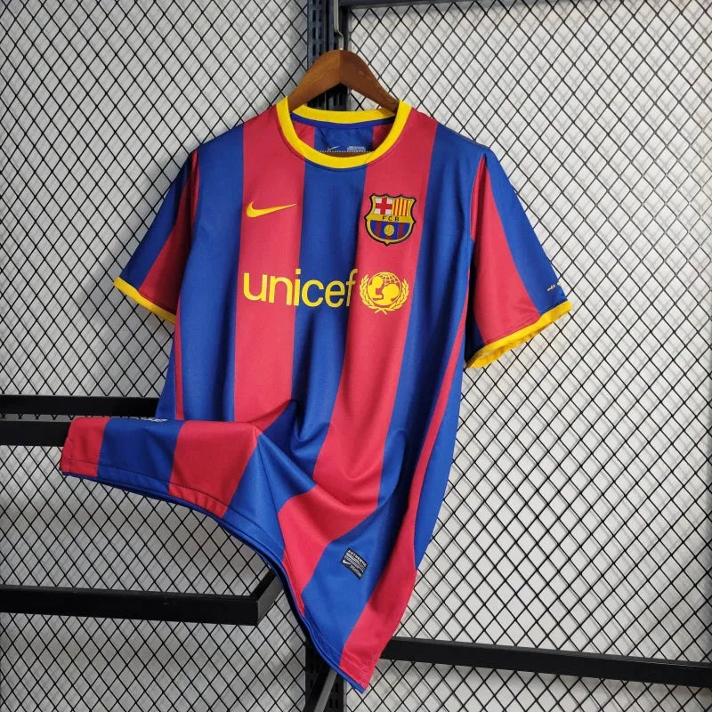 Camisa Barcelona Home Retrô 2010/11 - Torcedor Masculina - Camisa de Time Oficial - Buyit