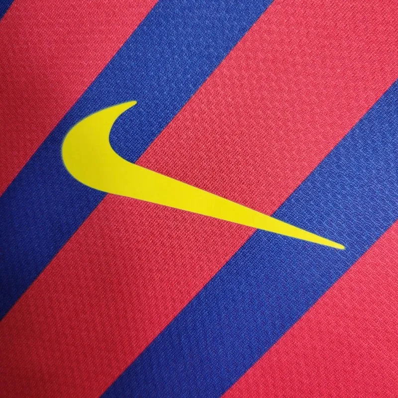 Camisa Barcelona Home Retrô 2011/12 - Torcedor Masculina Manga Longa - Camisa de Time Oficial - Buyit