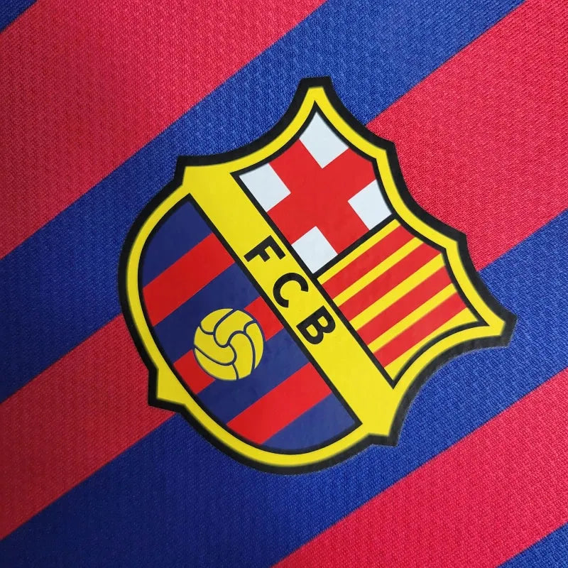 Camisa Barcelona Home Retrô 2011/12 - Torcedor Masculina Manga Longa - Camisa de Time Oficial - Buyit