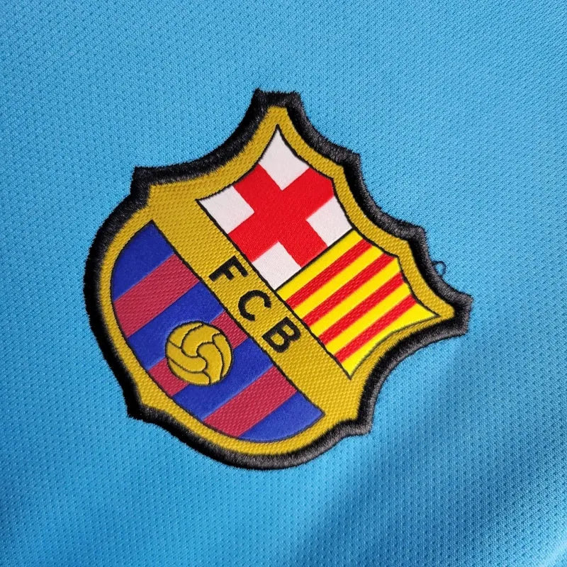 Camisa Barcelona Retrô Away II 15/16 - Torcedor Masculina Azul - Camisa de Time Oficial - Buyit