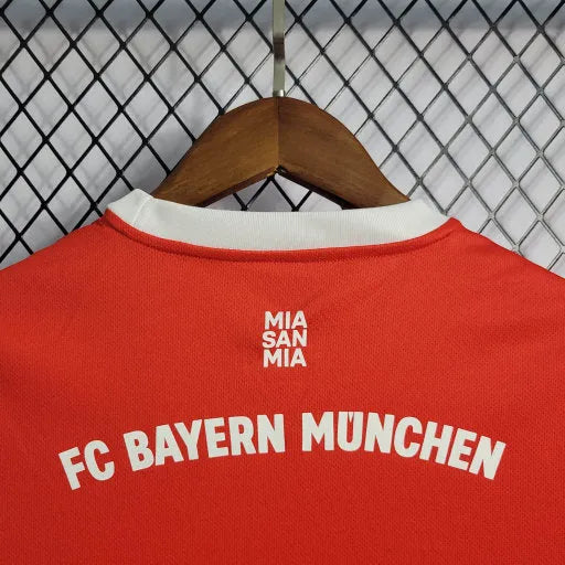 Camisa Bayern Munchen Home 22/23 - Torcedor Infantil Vermelha - Camisa de Time Oficial - Buyit