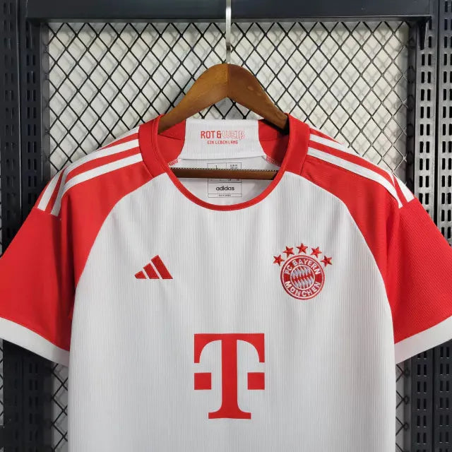 Camisa Bayern Munchen Home 23/24 - Torcedor Masculina - Camisa de Time Oficial - Buyit