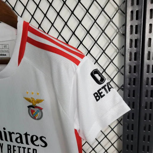 Camisa Benfica Away II 23/24 - Torcedor Infantil Branca - Camisa de Time Oficial - Buyit