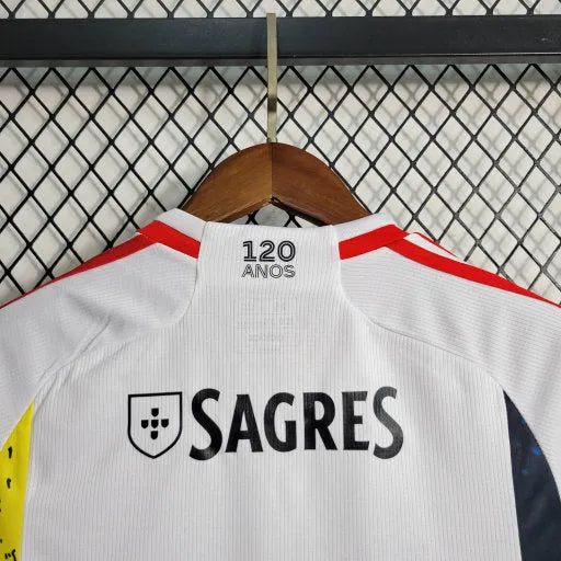 Camisa Benfica Away II 23/24 - Torcedor Infantil Branca - Camisa de Time Oficial - Buyit