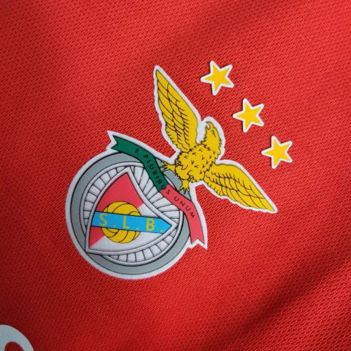 Camisa Benfica Home 23/24 - Torcedor Infantil Vermelha - Camisa de Time Oficial - Buyit