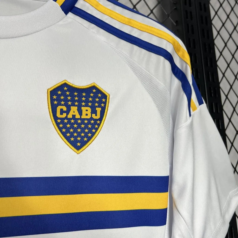 Camisa Boca Juniors Away 24/25 - Torcedor Masculina Branca - Camisa de Time Oficial - Buyit