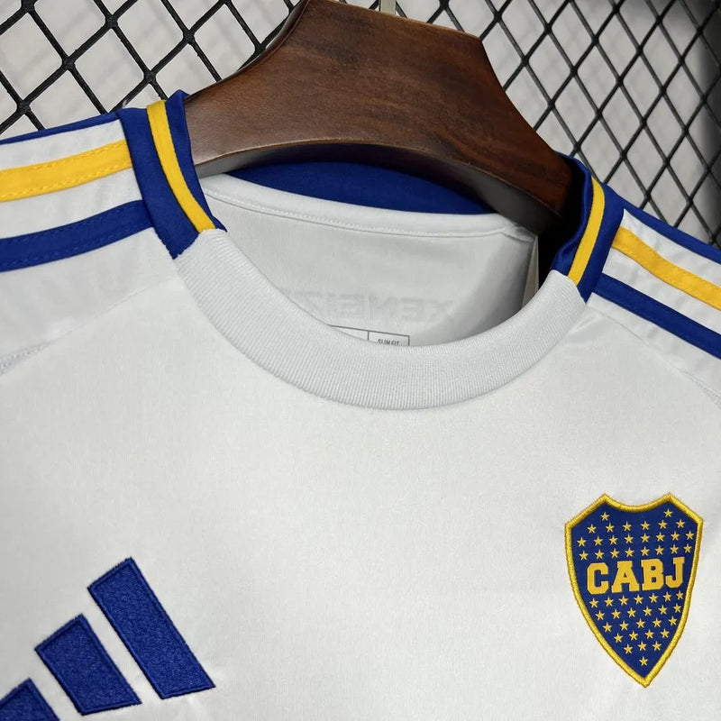 Camisa Boca Juniors Away 24/25 - Torcedor Masculina Branca - Camisa de Time Oficial - Buyit