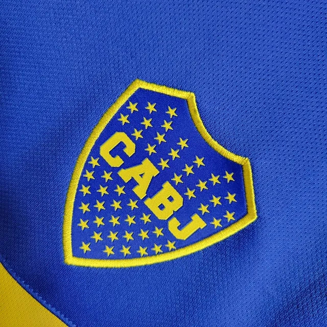 Camisa Boca Juniors Home 22/23 - Torcedor Masculina Azul e Amarela - Camisa de Time Oficial - Buyit