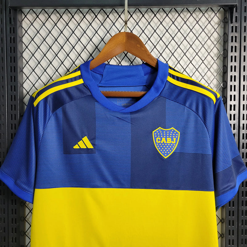 Camisa Boca Juniors Home 23/24 - Torcedor Masculina Azul e Amarela - Camisa de Time Oficial - Buyit