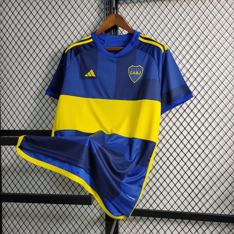 Camisa Boca Juniors Home 23/24 - Torcedor Masculina Azul e Amarela - Camisa de Time Oficial - Buyit