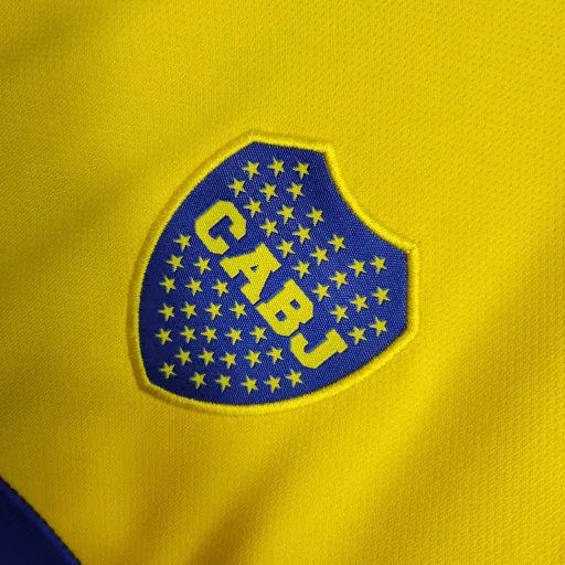 Camisa Boca Juniros Away 23/24 - Torcedor Infantil Amarela - Camisa de Time Oficial - Buyit